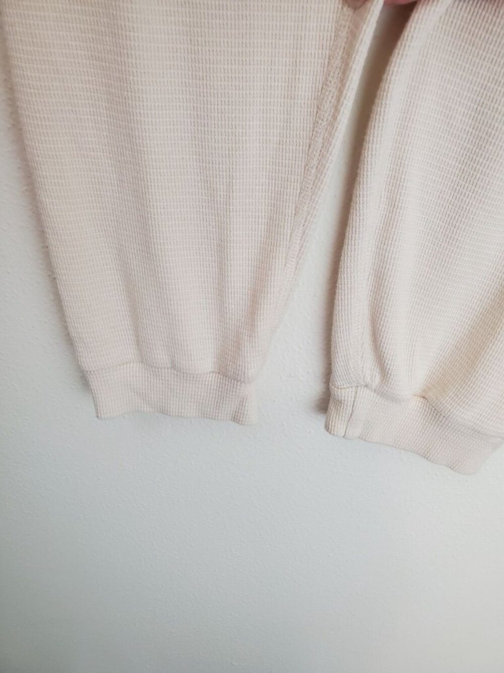 Monrow Baby Thermal Cuff Sweats, cream - Picture 7 of 12